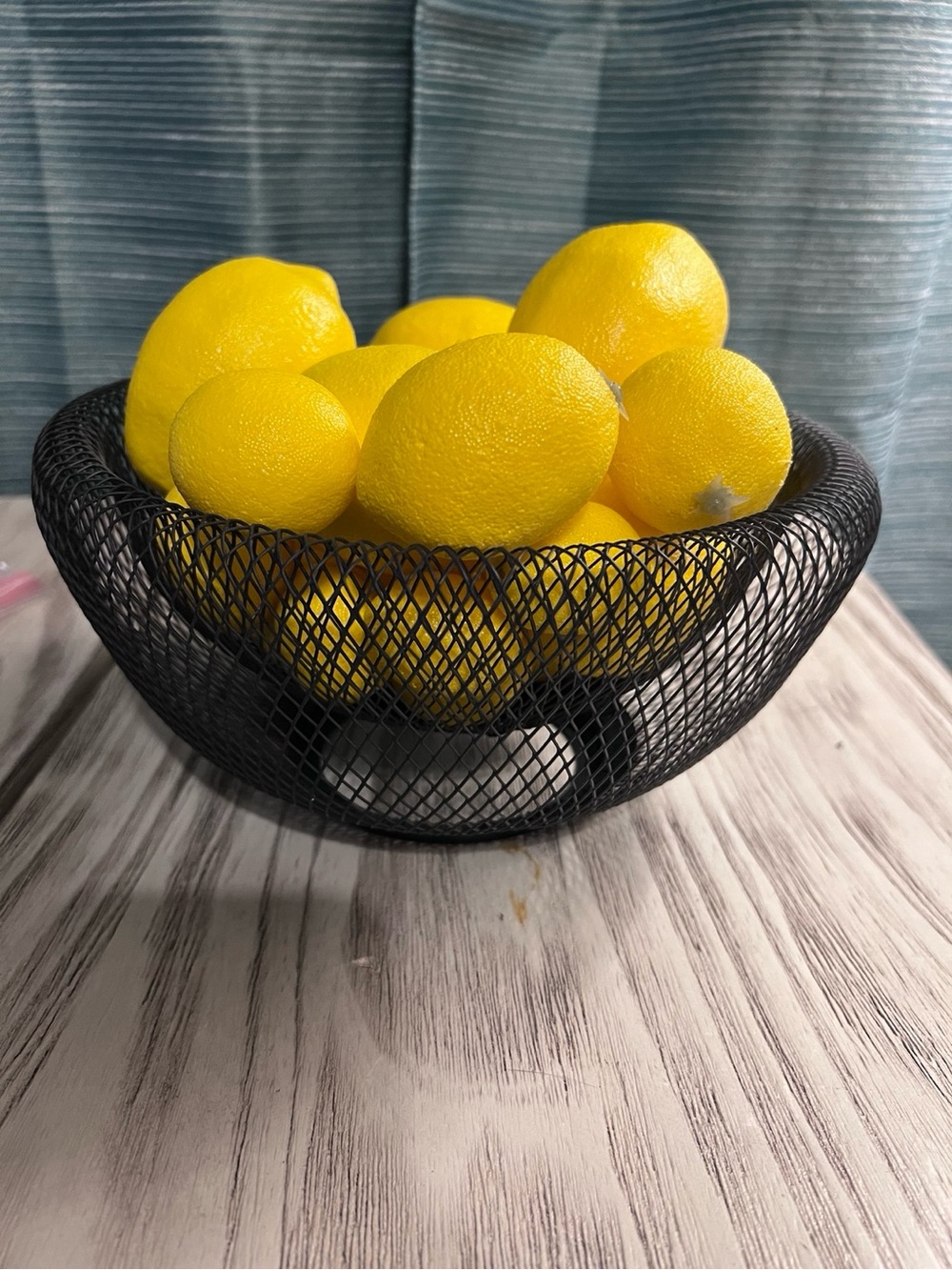 20 Faux Lemons Artificial Fruit Kitchen Decor Bowl Filler Yellow Farmhouse